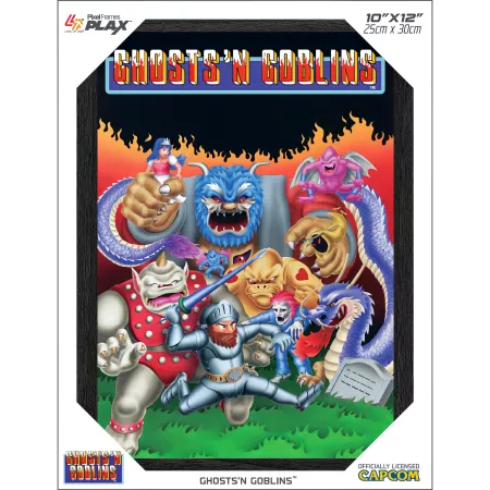 Pixel Frame PLAX - Ghost'n'Goblins 3D-Bild
