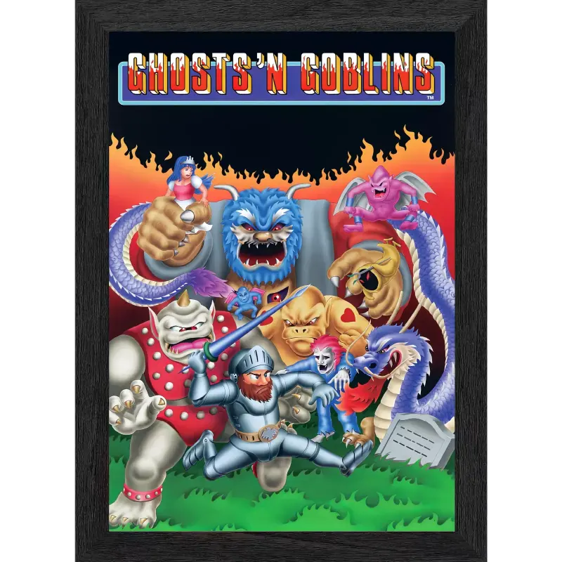 Pixel Frame PLAX - Ghost'n'Goblins 3D-Bild