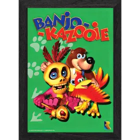 Pixel Frame PLAX showcasing Banjo Kazooie's adventure