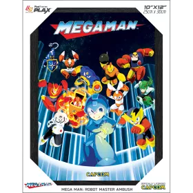 Mega Man Legacy – 3D-Bild von Pixel Frames Plax