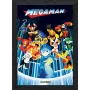 Pixel Frame PLAX - Mega Man Legacy 3D art