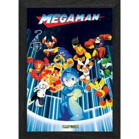 Mega Man Legacy – 3D-Bild von Pixel Frames Plax