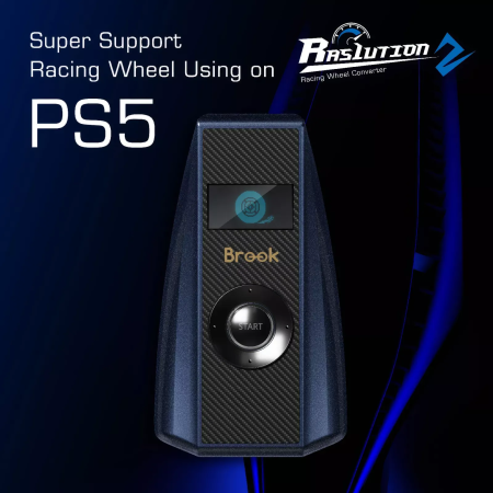 Ras1ution2 (Lenkrad-Converter für PS5/ Switch/Xbox Rennspiele)