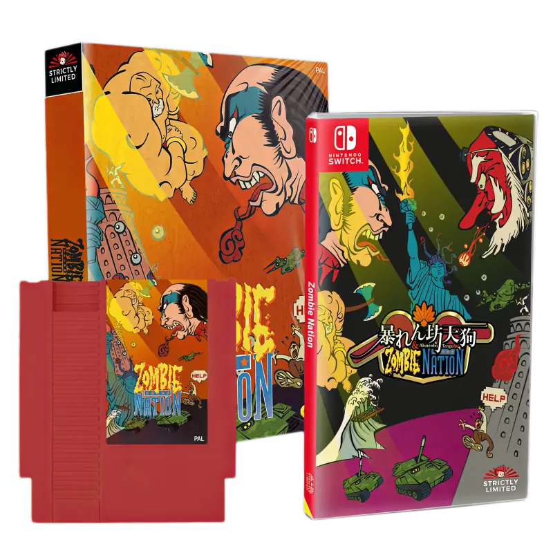 Abarenbo Tengu & Zombie Nation Bundle (NSW/NES)