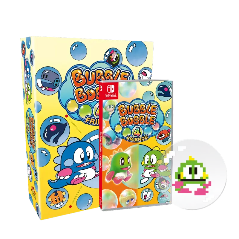 Bubble Bobble 4 Friends Collector's Edition Plushie Bundle