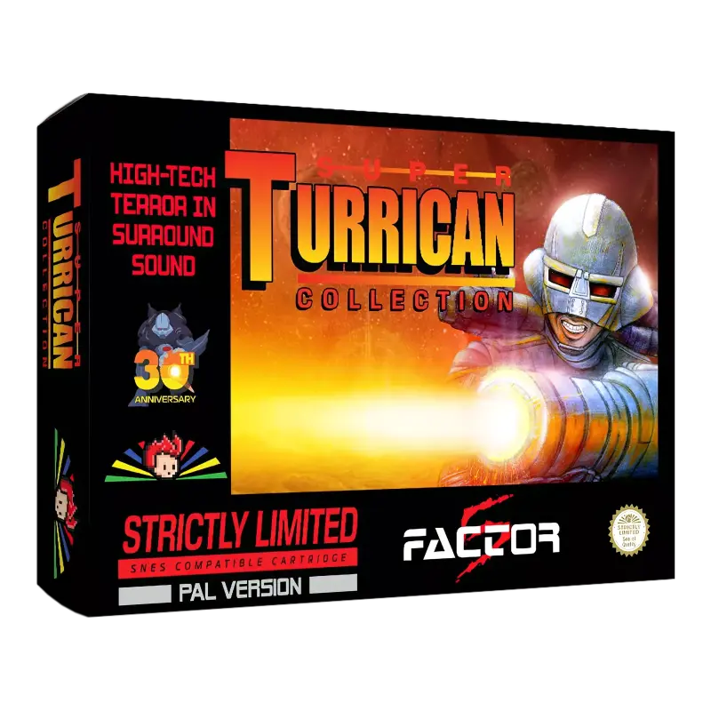 Super Turrican 1 Director's Cut SNES PAL