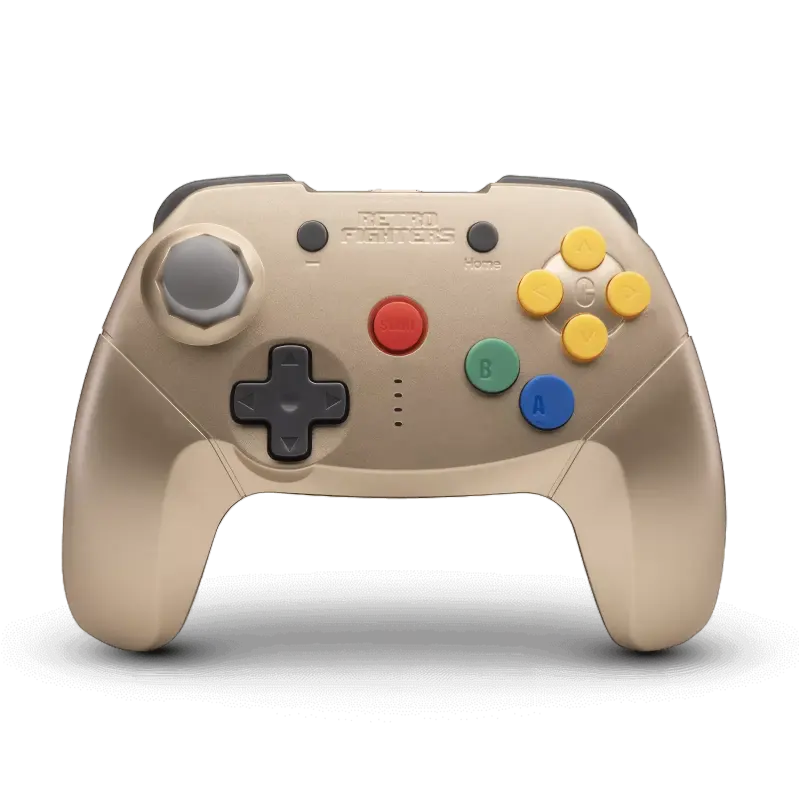 Brawler64 Bluetooth NSO Gold Edition Controller
