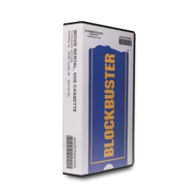 Blockbuster Mini VHS-Hülle für Switch-Spiele