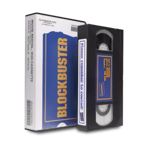 Blockbuster® Mini VHS Cassette Switch Game Case