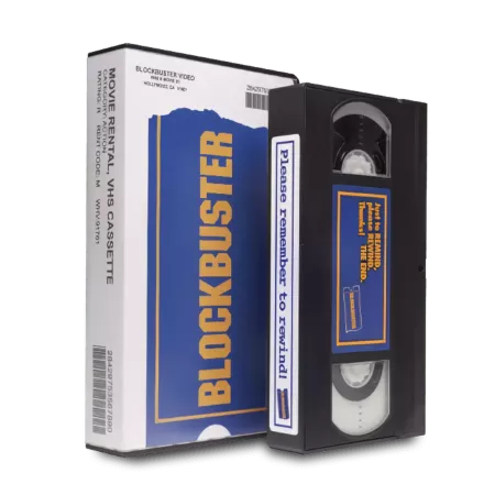 Blockbuster® Mini VHS-Kassette Schutzhülle für Switch-Spiele