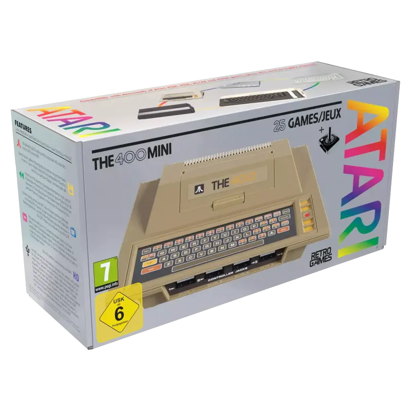 THE400 Mini mit 25 Atari-Klassikern