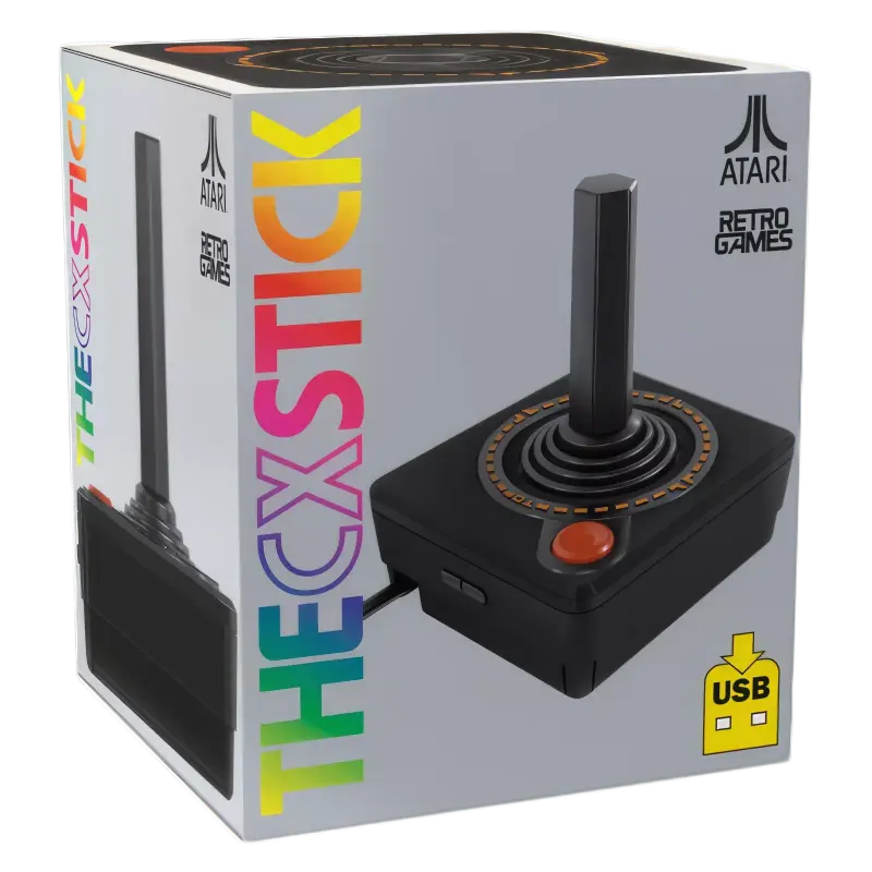 THECXSTICK USB Atari Joystick with additional buttons