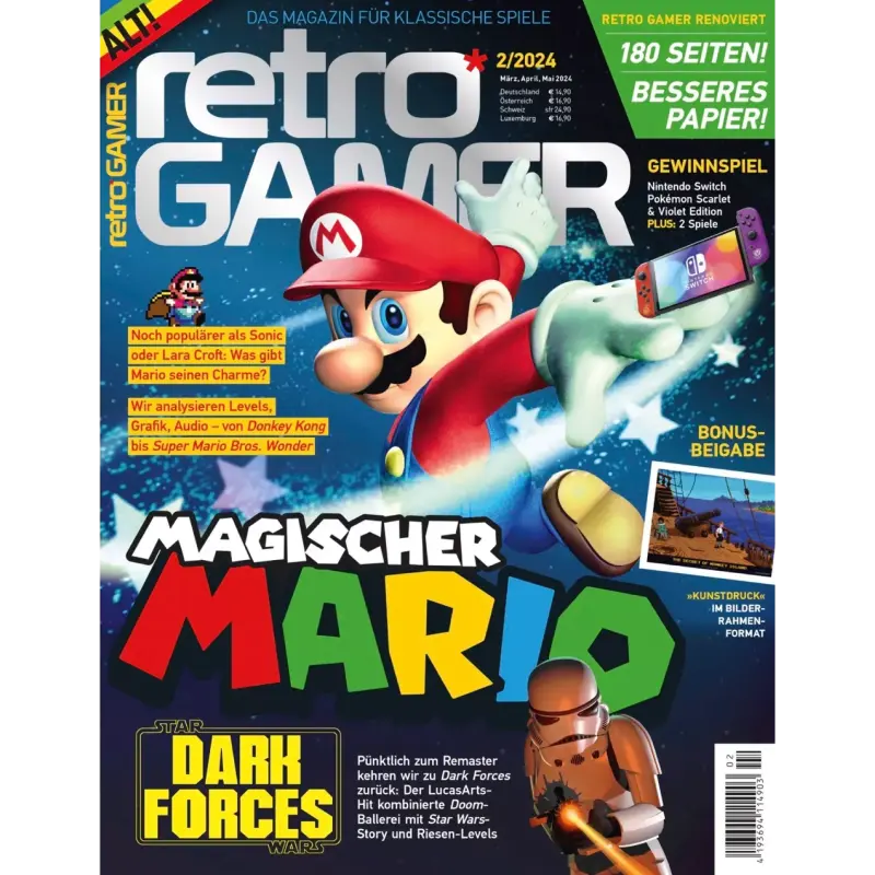 Retro Gamer 2/24 Cover - Deutsch