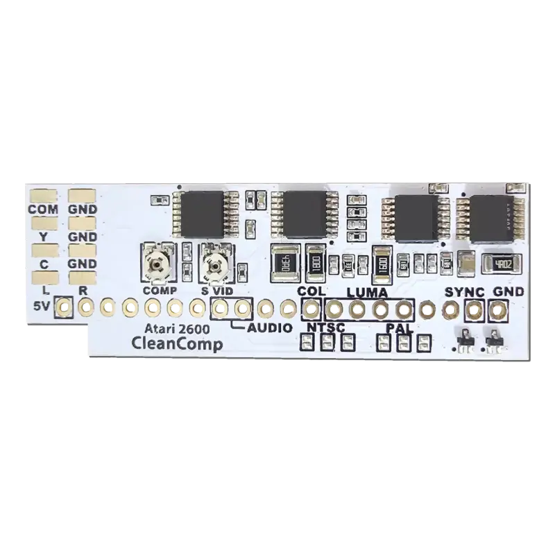 Modernes TFT mit Pitfall auf Atari 2600