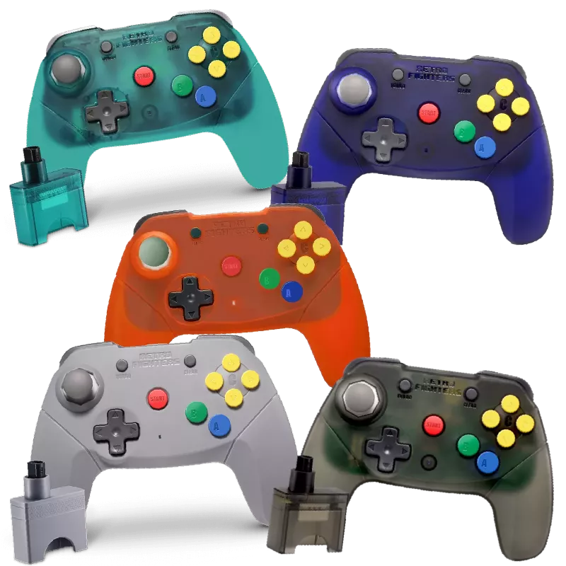 Brawler64 Wireless N64 Funk-Controller
