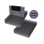 SNES 10 Cart Storage 2-Pack