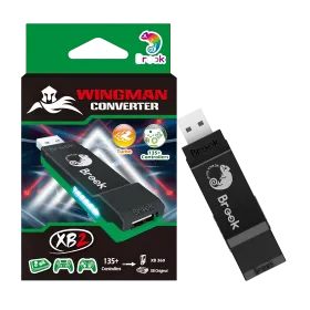 Wingman XB2 Converter (Xbox*/PS*/Switch/Bluetooth to XBox(360)/PC)