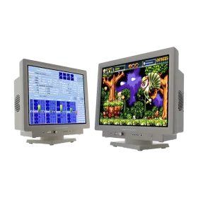 Checkmate IPS Retro Monitor - wähle Weiß oder Schwarz