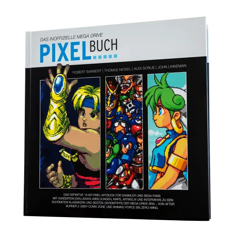 Das MegaDrive Pixelbuch Covershot