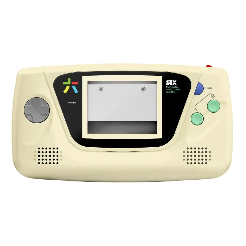 GameGear Ersatzgehäuse mit Glasfront & Zubehör