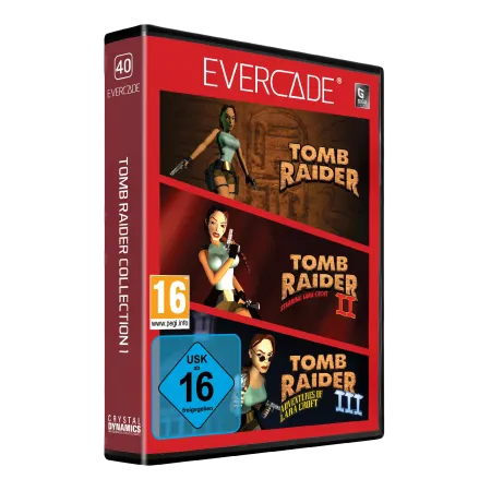 Tomb Raider Collection 1 (Evercade Cartridge 40)