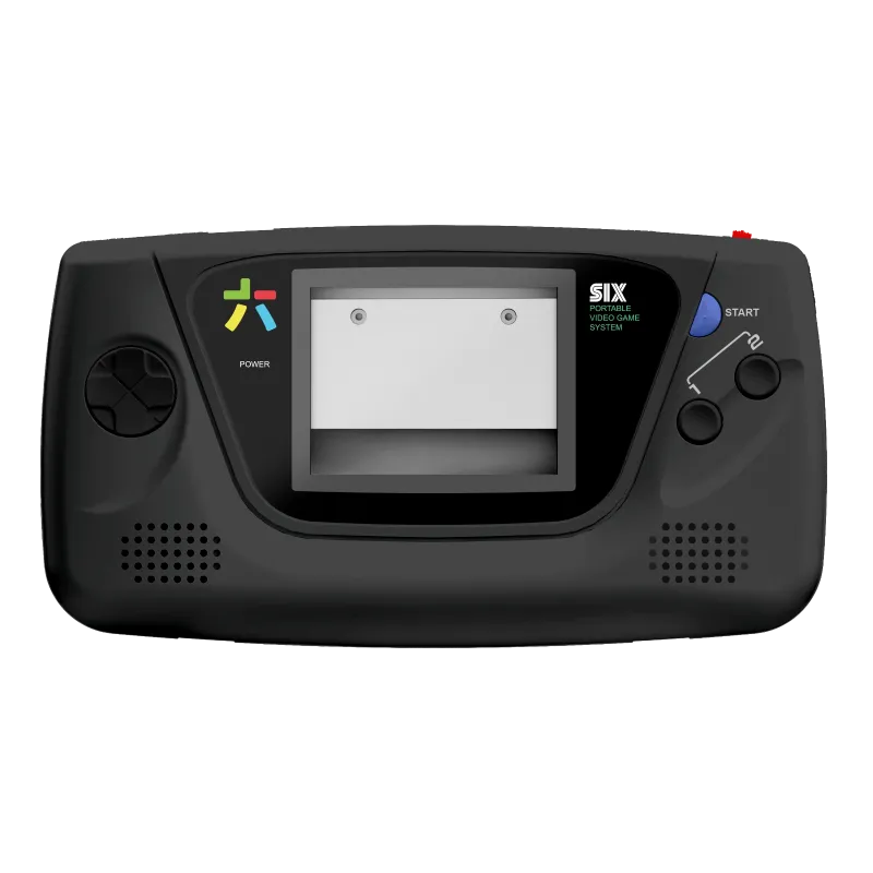 GameGear Ersatzgehäuse mit Glasfront & Zubehör