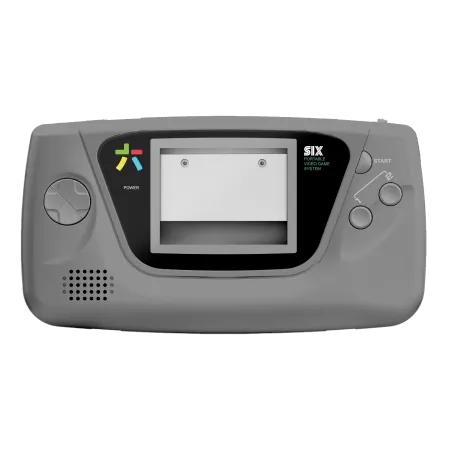 GameGear Ersatzgehäuse mit Glasfront & Zubehör