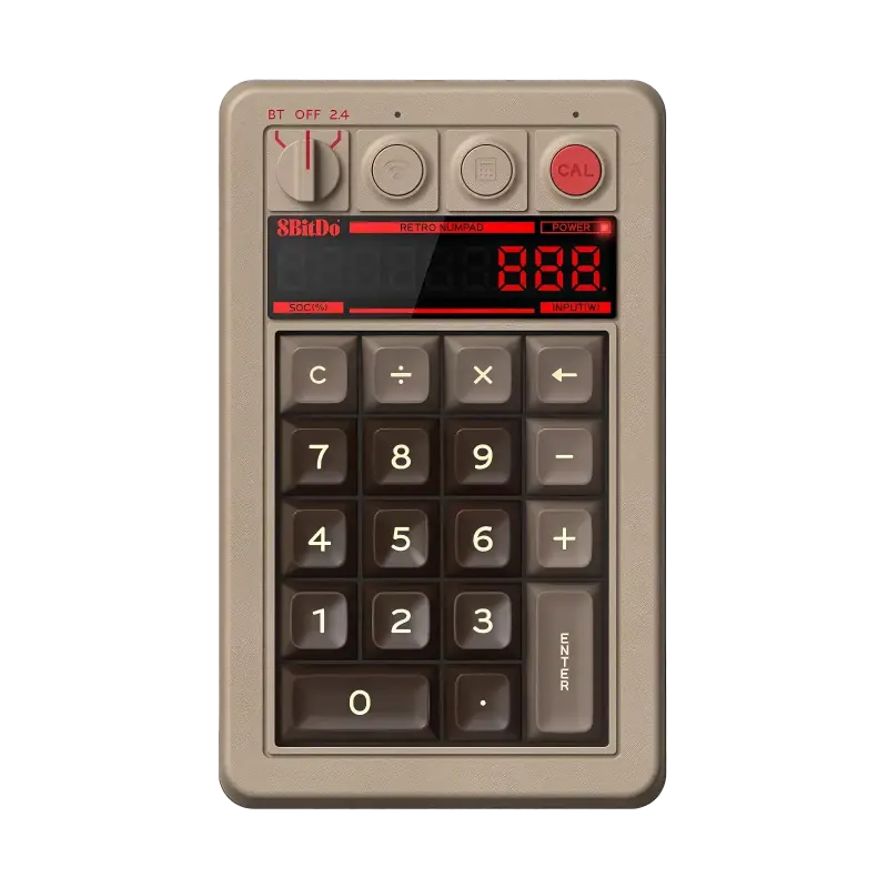 8BitDo Retro 18 Mechanisches Numpad - C64 Edition