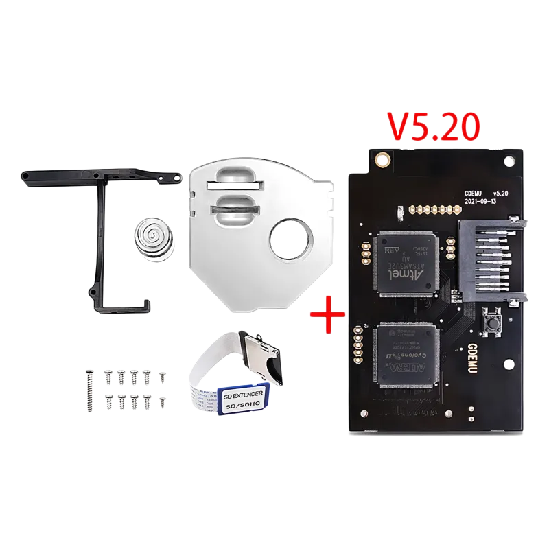 GDEMU für Sega Dreamcast, SD-Karten Ersatz