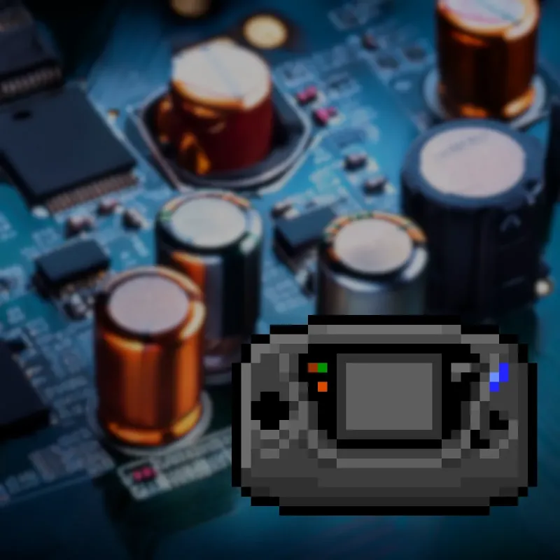 High-quality GameGear Capacitor Replacement Kit