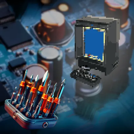 Vectrex Kondensatorentausch für mehr Stabilität