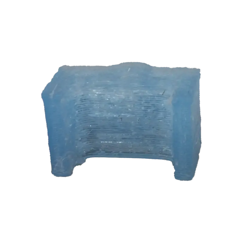 Transparent Blauer GBASP-Spacer für Game Boy