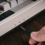8BitDo QWERTZ Mechanical Keyboard with Retro Design