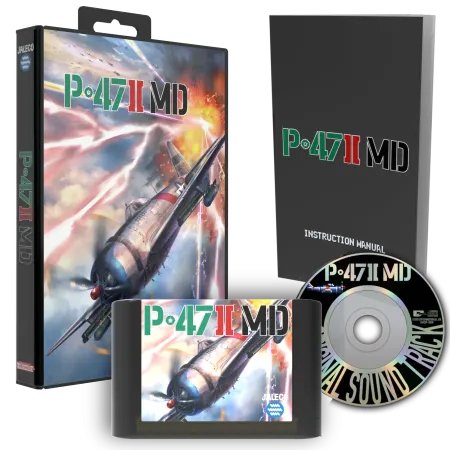 P-47 II MD Collector's Edition (MegaDrive / Genesis) (Preorder)