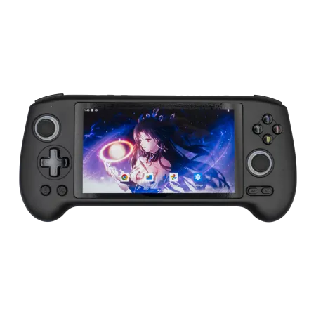 Anbernic RG556 Handheld mit OLED-Display und Tragetasche
