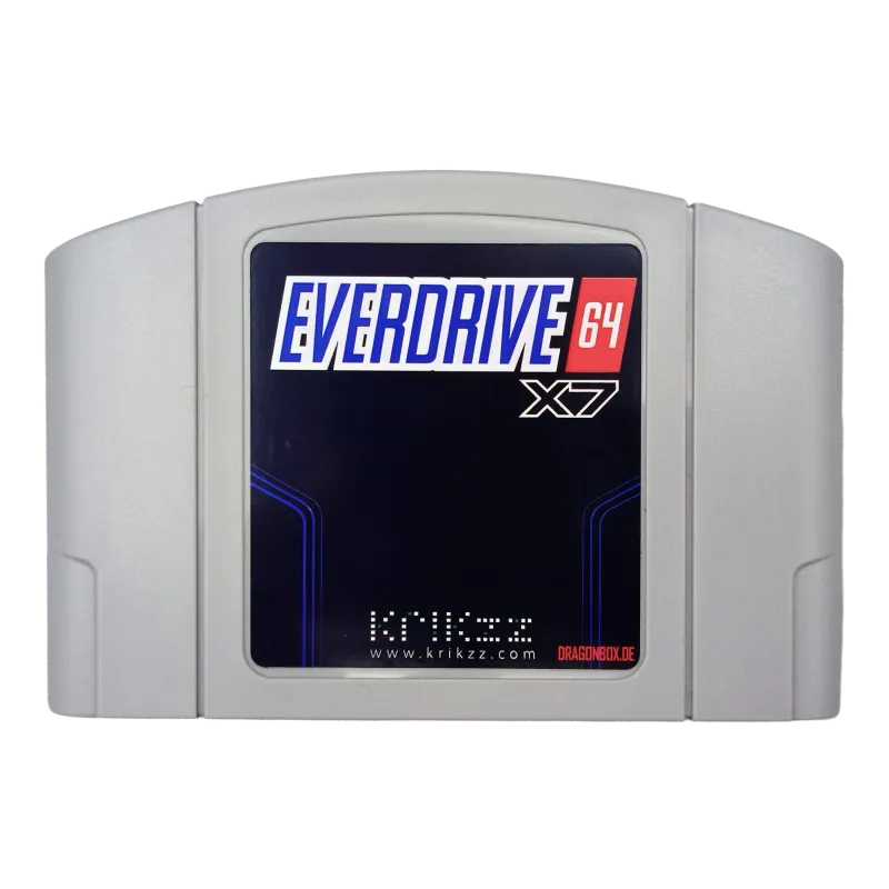 Everdrive64 X7 (UltraCIC III) (Grau) - Krikzz Everdrives