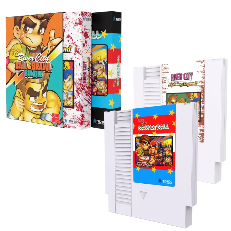 River City Ball & Brawl NES Bundle