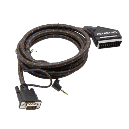 RetroTink HD15 to SCART Cable - RetroTink