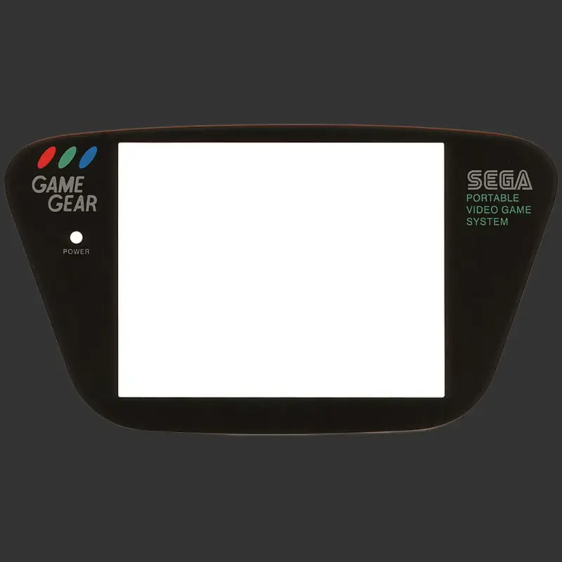 Sega Game Gear Displayscheibe aus Glas