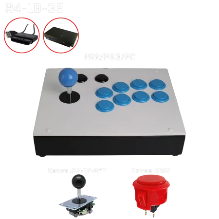 FightBox R4 Arcadestick (PC / PS2 / PS3) - FightBox