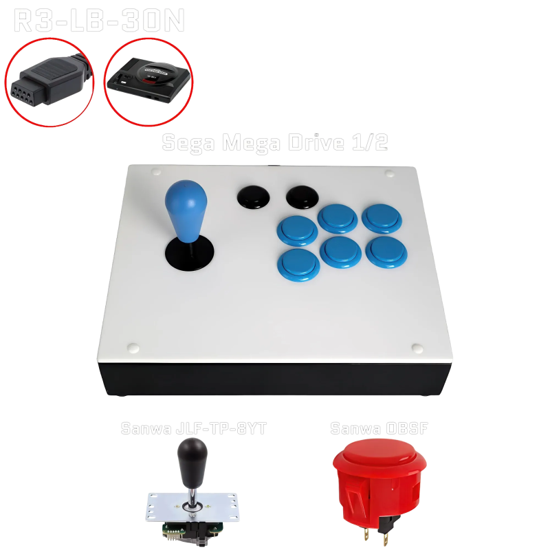 FightBox R3 Arcadestick for Sega Mega Drive