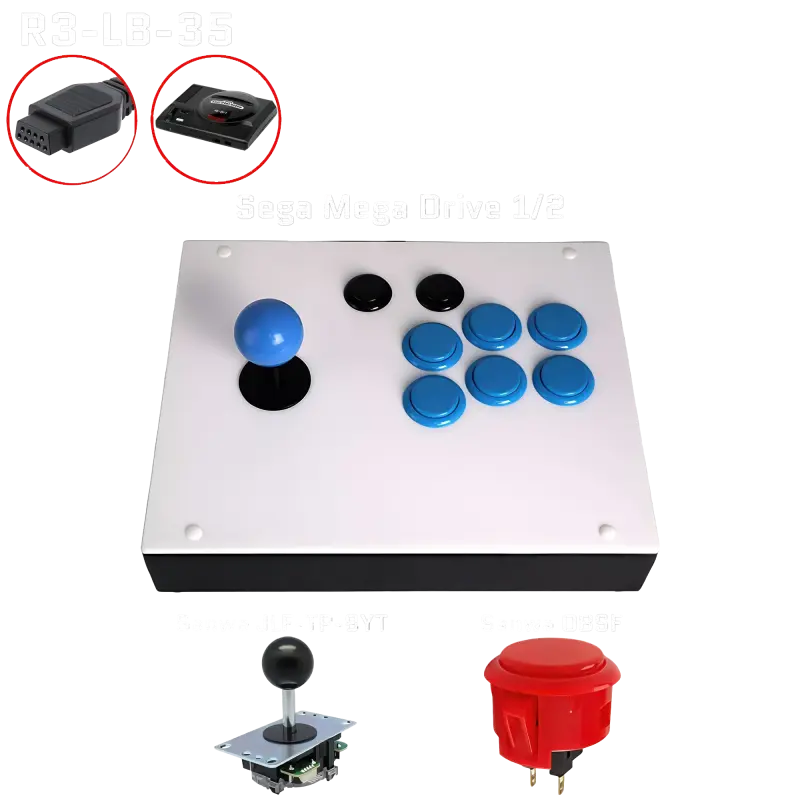 FightBox R3 Arcadestick (Sega Mega Drive)