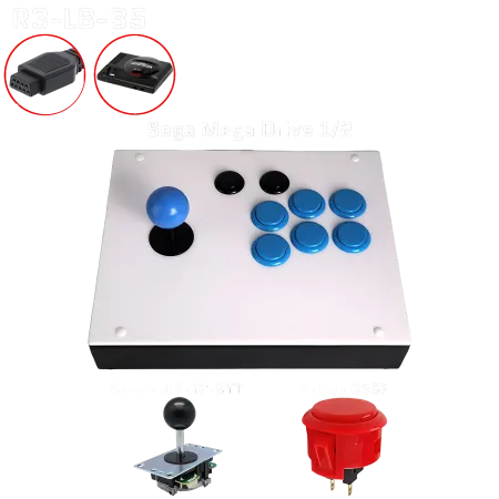 FightBox R3 Arcadestick (Sega Mega Drive) - FightBox