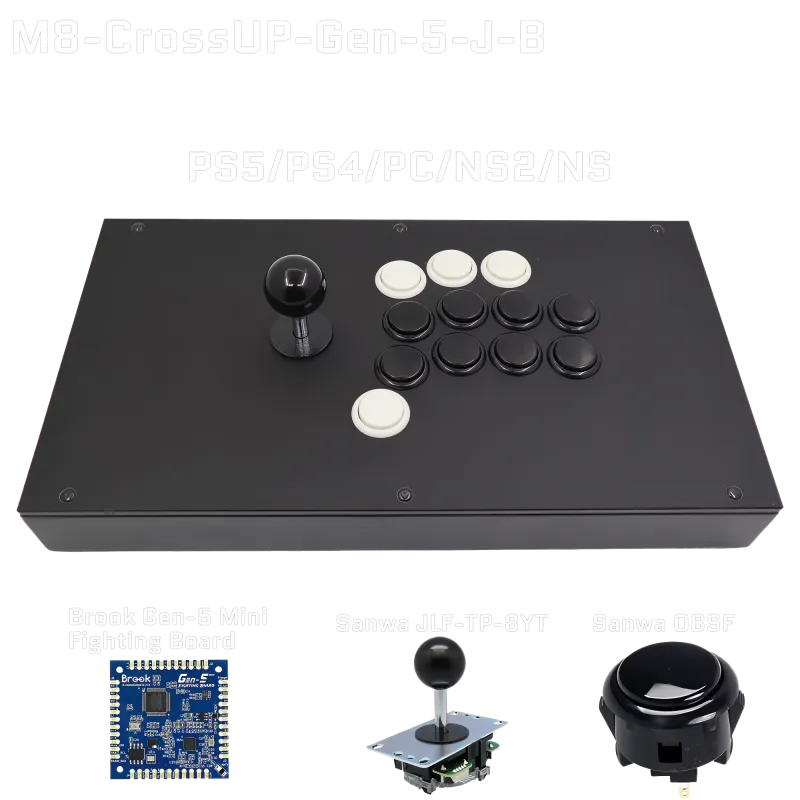 FightBox M8 CrossUp Fightstick (PS5 / PS4 / NSW / NSW 2 / PC)