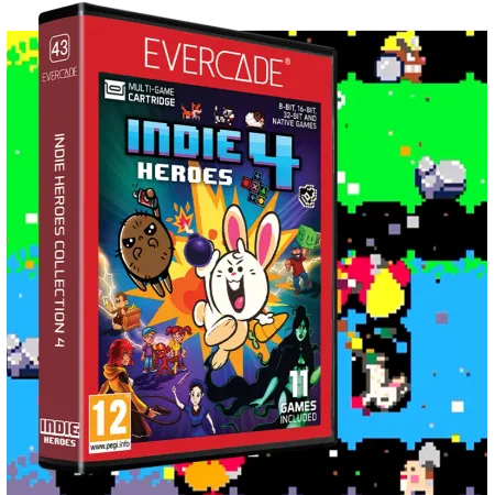 Indie Heroes Collection 4 (Evercade Cartridge 43) - Evercade