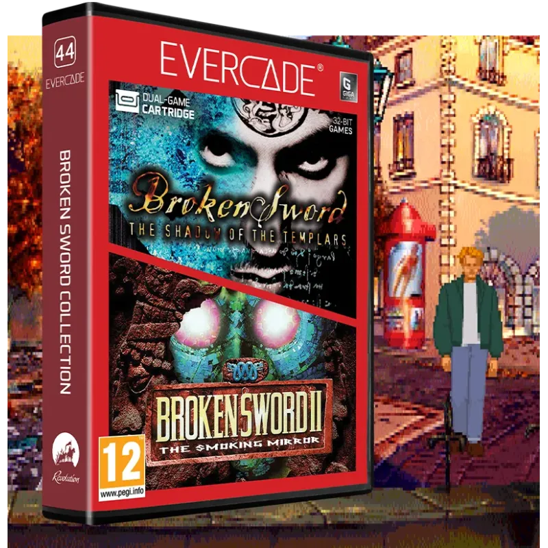 Broken Sword Collection 1 (Evercade Cartridge 44) - Evercade