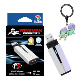 Wingman P5 Converter (Funk- und Kabelcontroller an PS5, PS4 und PC)