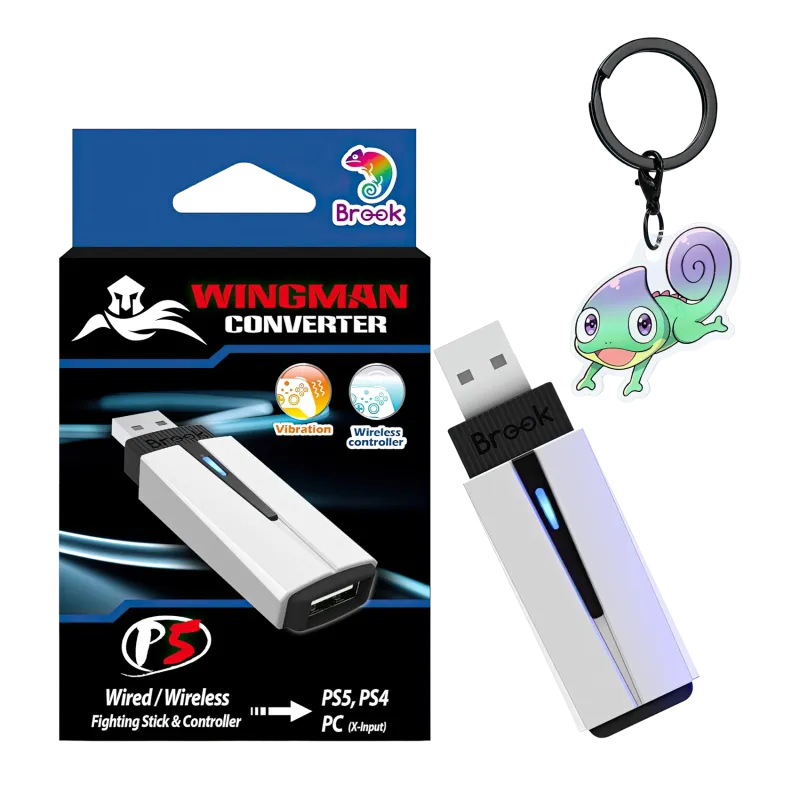 Wingman P5 Converter (Wired and Wireless controllers to PS5, PS4 and PC)
