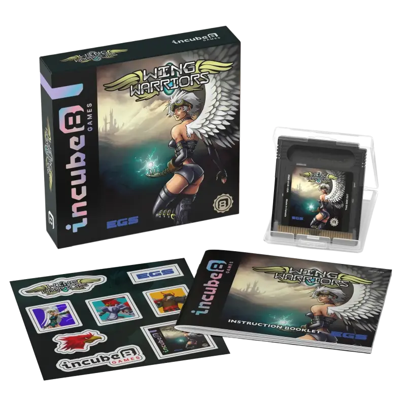 Wing Warriors GameBoy Color – Versiegelt mit Extras