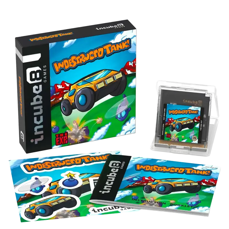 IndestructoTank! arcade game for Game Boy